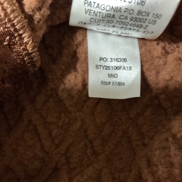 Patagonia Diamond Capra Hoody Brown Medium - Picture 15 of 16